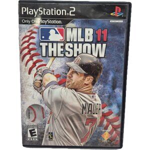 Sony PS 2 MLB 11 The Show Playstation 2 Video Game Rated E